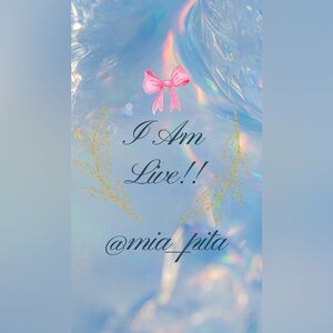 I AM LIVE💖✨🤍